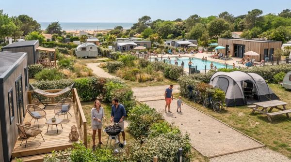 Séjour à petit prix au camping en bord de mer en Charente-Maritime