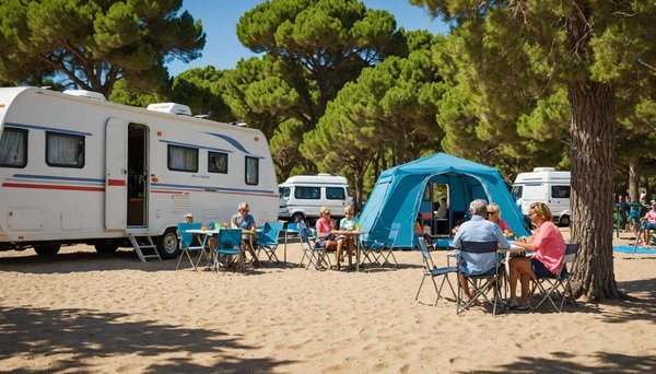 Vacances en famille au camping le lagon d'argelès sur mer
